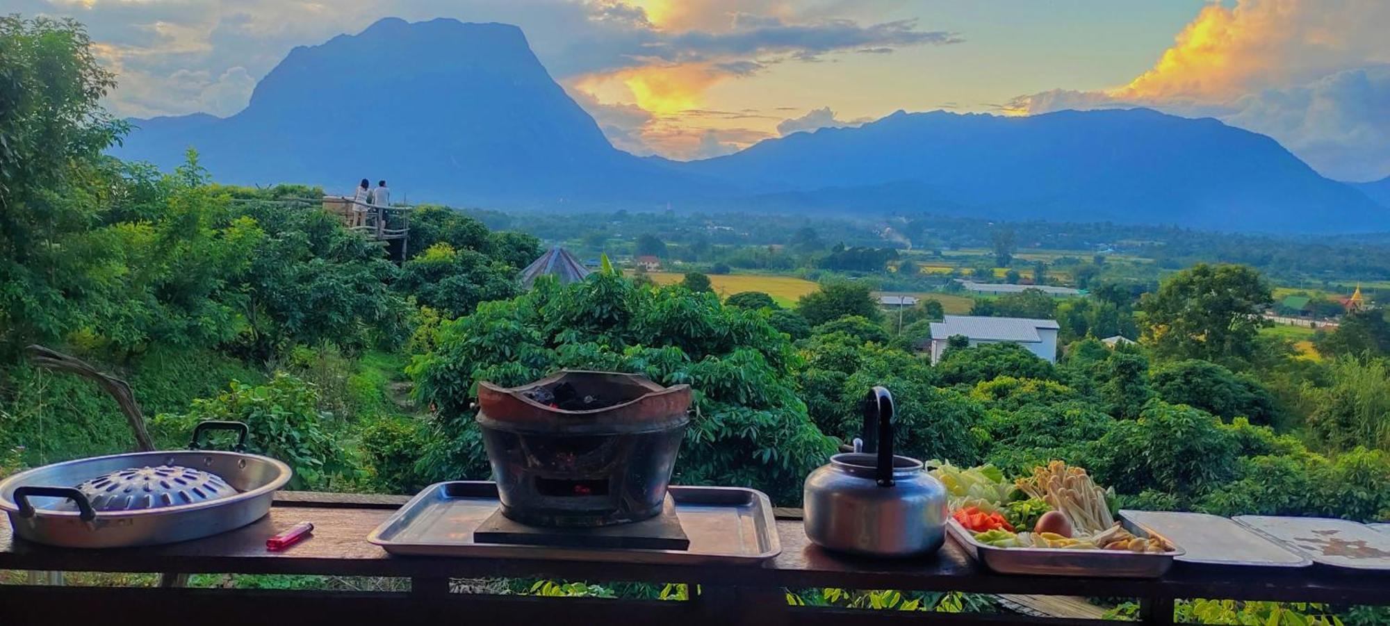 Baan 2 Dao Farmstay 치앙다오 외부 사진